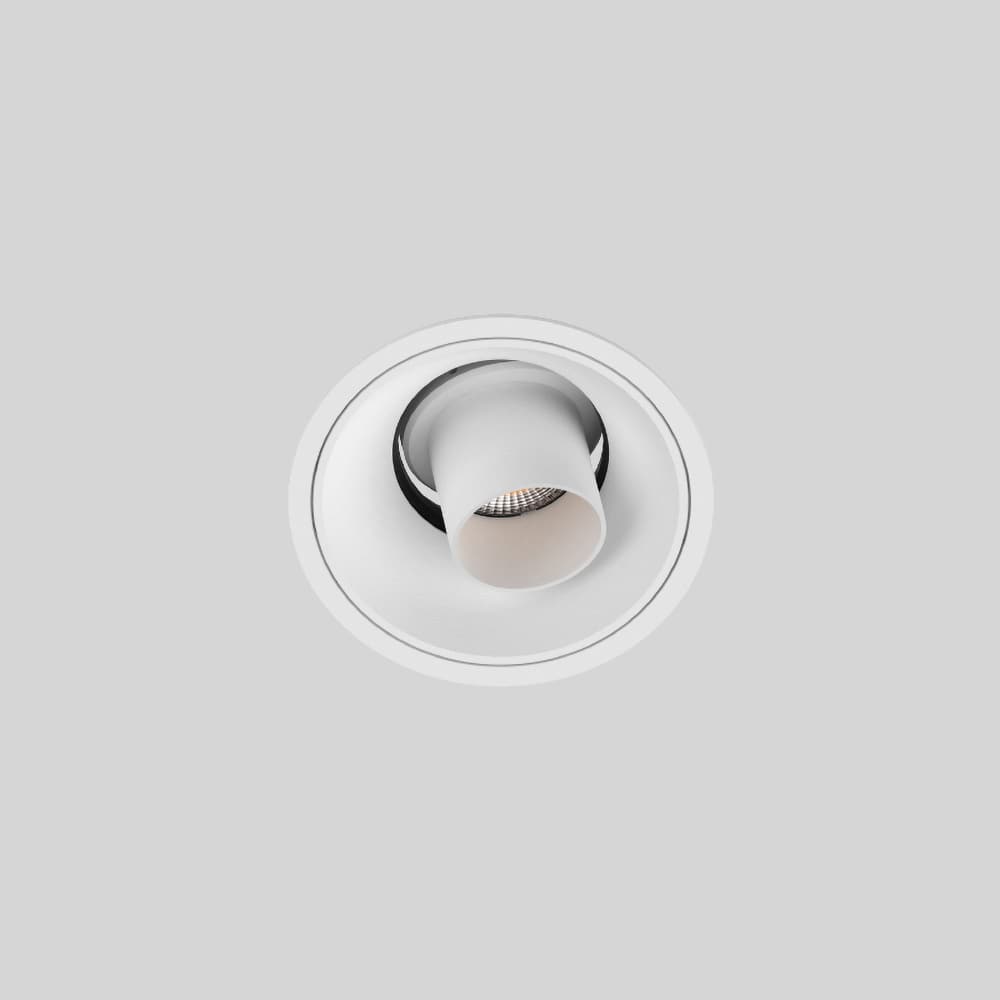 3 inch trim recessed wall washer spotlight adjustable LED downlight for living room hallway gallery and art wall lighting
