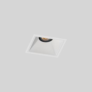 IP65 waterproof square recessed spotlight for balcony ceiling, outdoor soffit and covered patio lighting applications