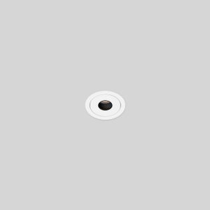 Small aperture recessed downlight with anti-glare design for luxury living rooms, hallways and modern residential lighting