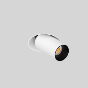 3 inch trimless stretchable recessed spotlight with adjustable tilt, gypsum ceiling mount, for residential and commercial lighting
