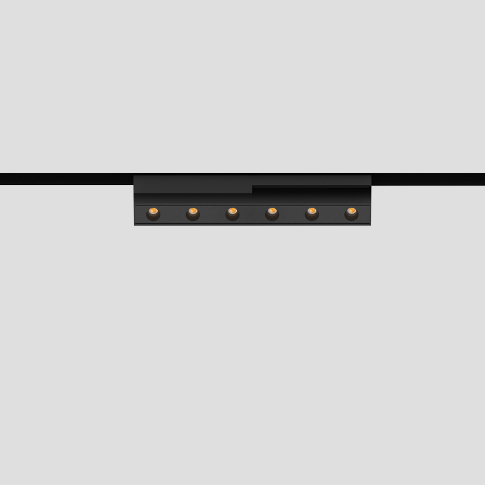 M19 foldable spotlight magnetic track light with adjustable beam direction for modern living room and interior lighting