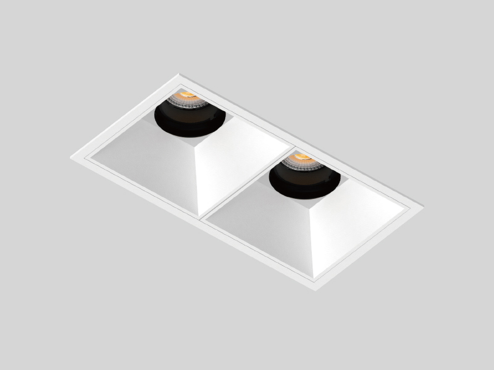 Recessed Square Dual LED Spotlight
