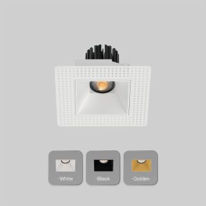 03 GK75-S44QT Single head recessed architectural downlight with advanced heat dissipation for indoor ceiling applications