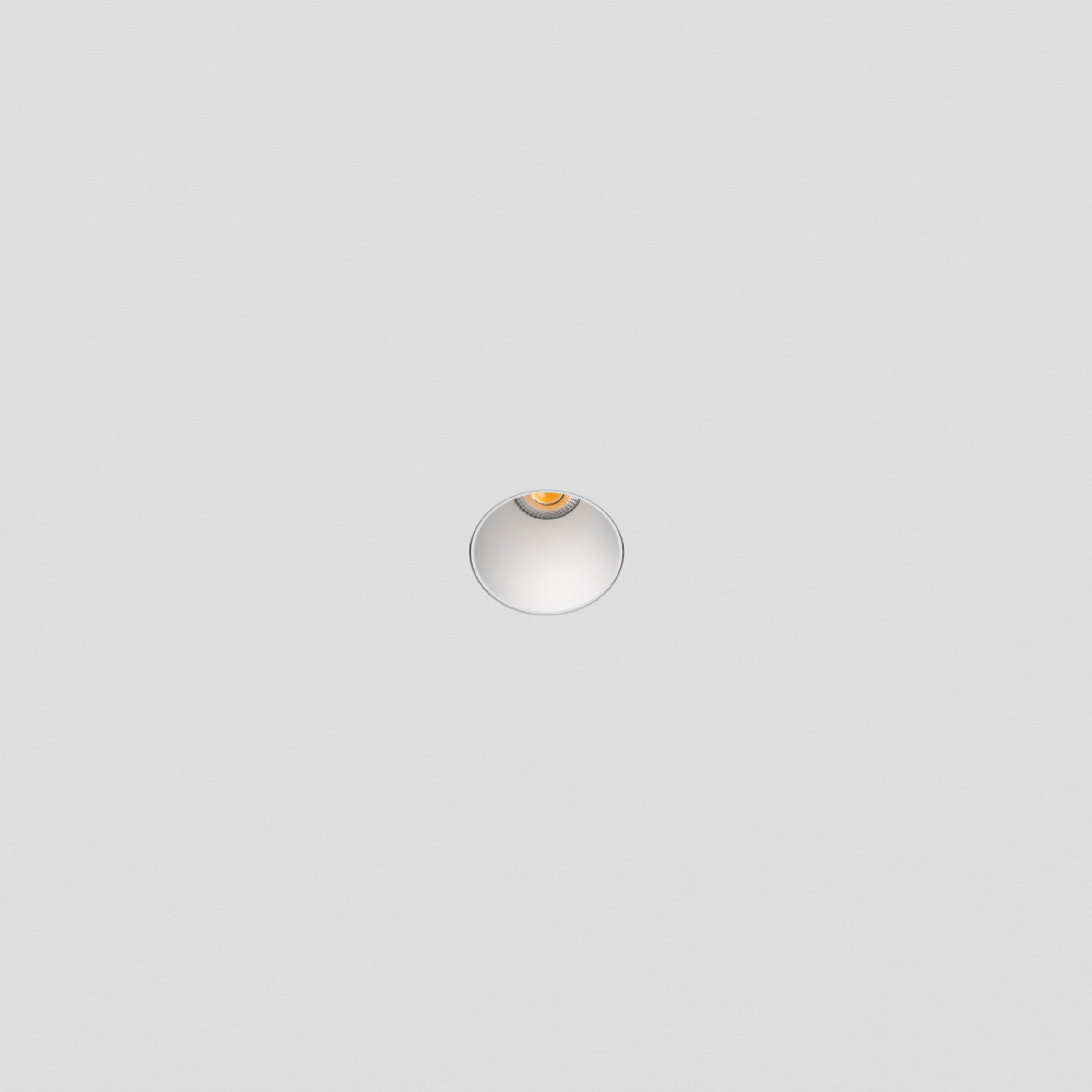 Trimless mini recessed spotlight with COB light source, ideal for luxury residential ceilings and modern architectural lighting