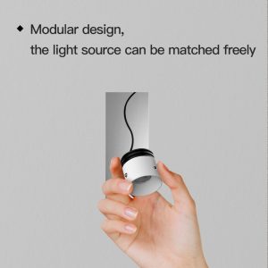 Gypsum Recessed Led Stair Light Square recessed plaster wall light for staircase and corridor lighting, seamless gypsum wall fixture for contemporary interiors