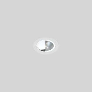 Asymmetric Beam LED Spotlight for Illuminating Vertical Surfaces with Smooth Wall Wash Effect