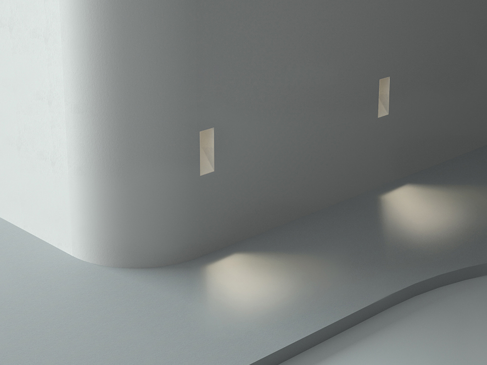 Gypsum Recessed Led Stair Light