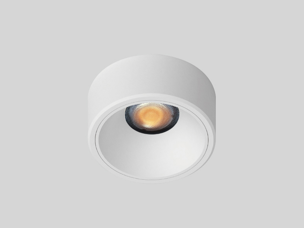 Semi recessed Round IP44 LED Spotlight