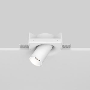 03 SG-S33QT 2-inch trimless plaster-in spotlight for modern residential and commercial spaces requiring clean ceiling aesthetics