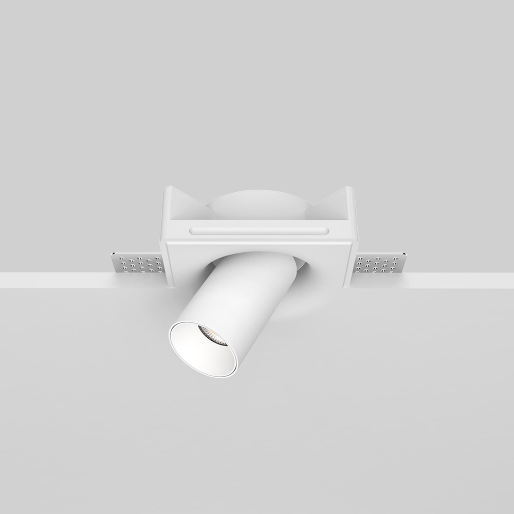 2-inch trimless plaster-in spotlight for modern residential and commercial spaces requiring clean ceiling aesthetics