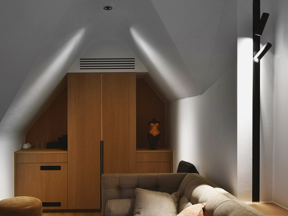 round recessed wall lights