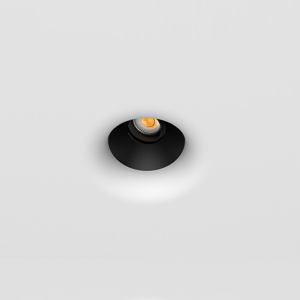 Architectural 2inch trimless spotlight for galleries, hallways and high-end homes requiring discreet recessed lighting