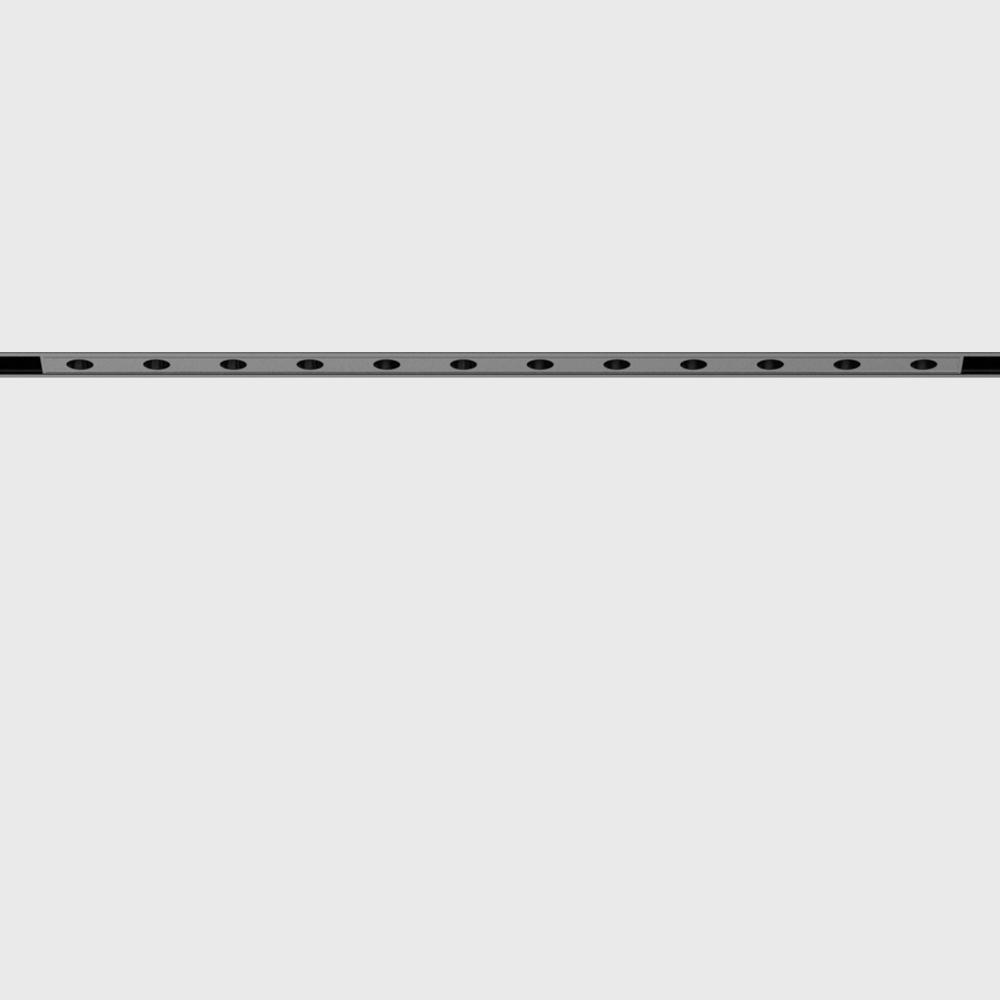 M19 GL40 magnetic track grid spotlight with sleek black design for decorative and functional ceiling lighting