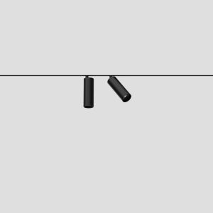 M19 SP37 magnetic track spotlight for modern residential and commercial interior accent lighting applications