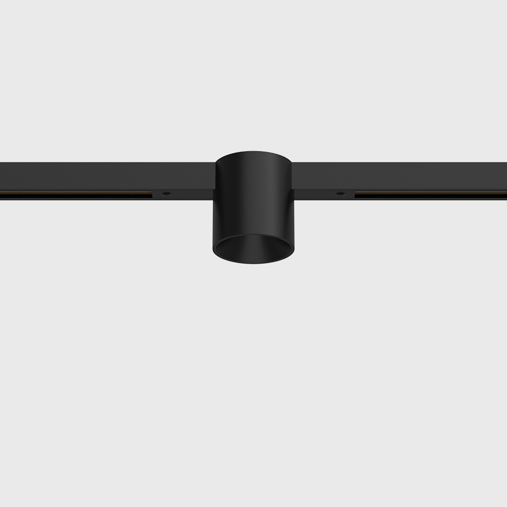 M19 magnetic track light with cylindrical downlight design for modern living room and residential interior lighting