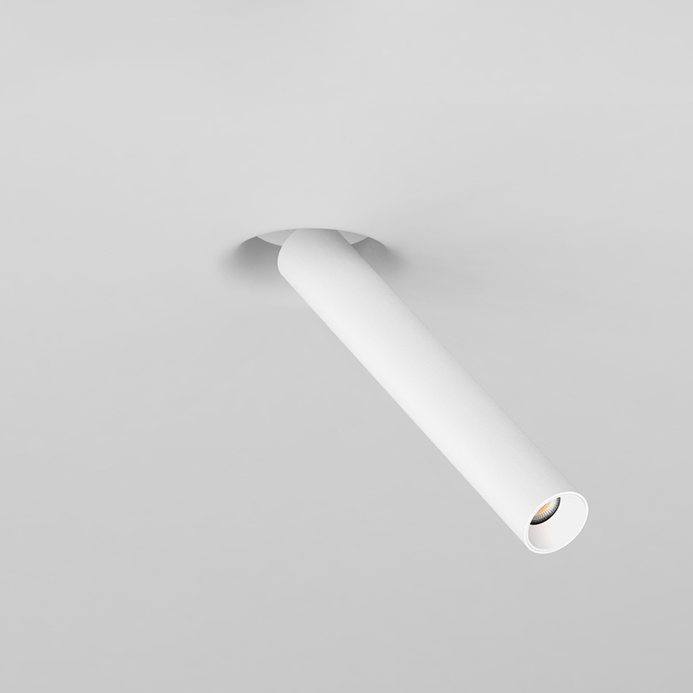 Trimless recessed gypsum spotlight with deep anti-glare design, ideal for modern living rooms, hallways, galleries and luxury homes