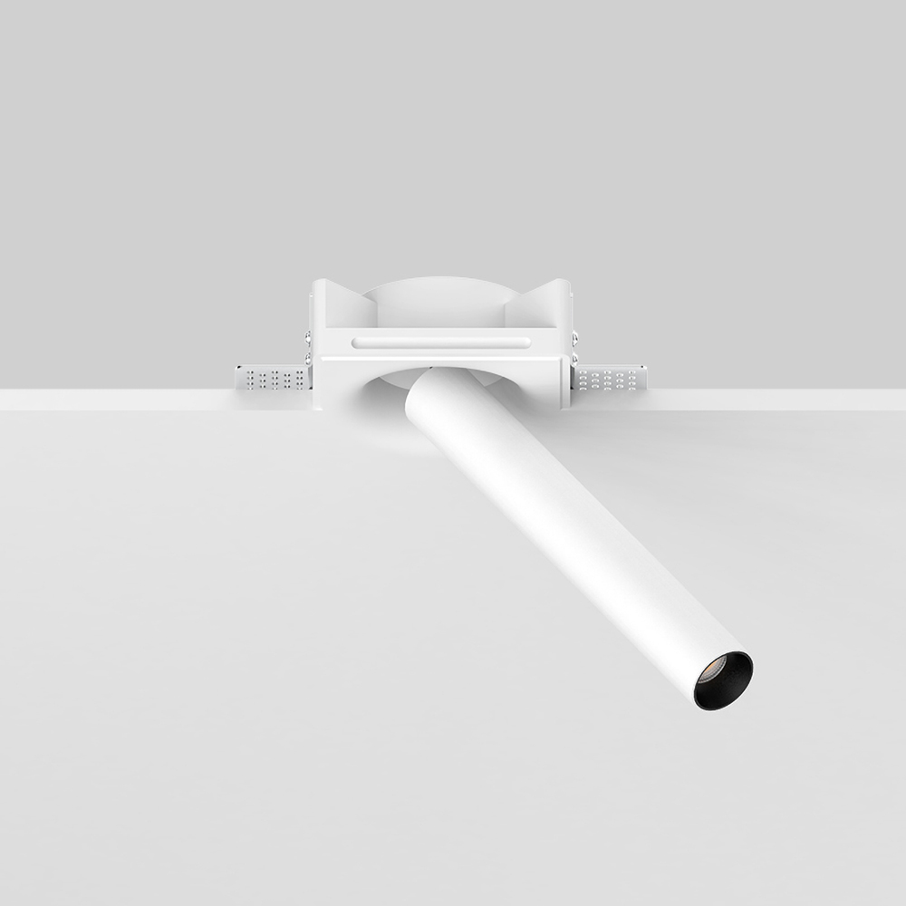 Plaster-in recessed spotlight for minimalist ceiling lighting, perfect for residential interiors, bedrooms, corridors and hotel projects