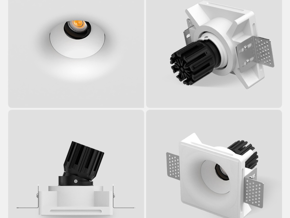 Gypsum Recessed LED Spotlight