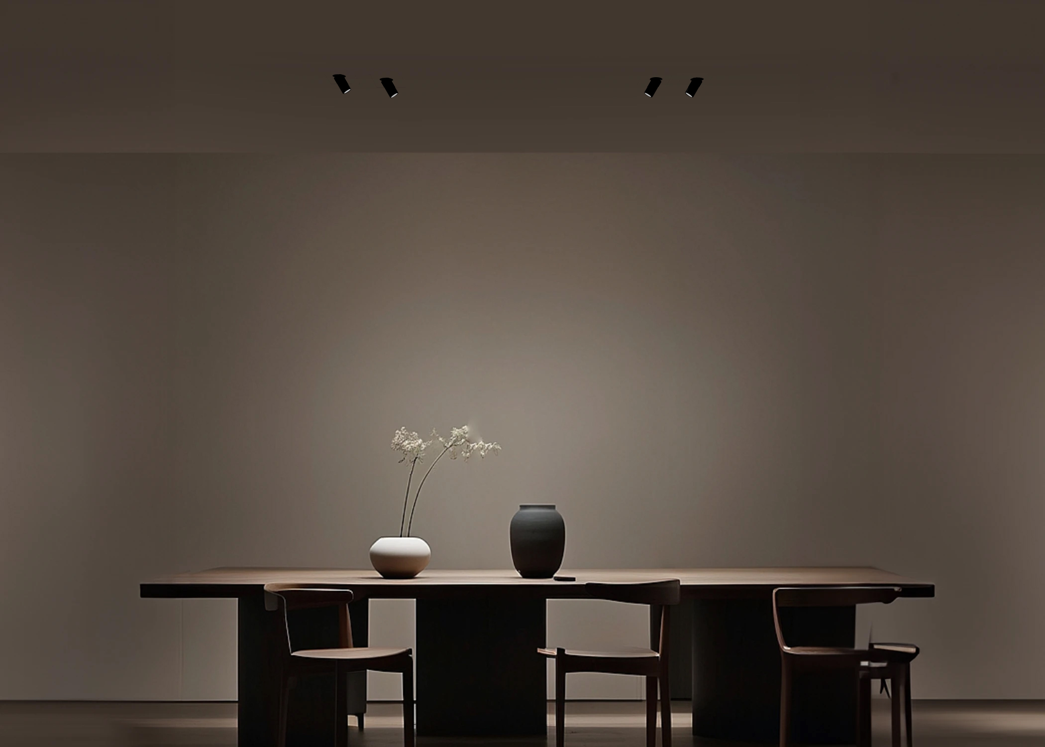 Contemporary 2” recessed cylinder downlight for office reception, apartment ceiling and gallery lighting design