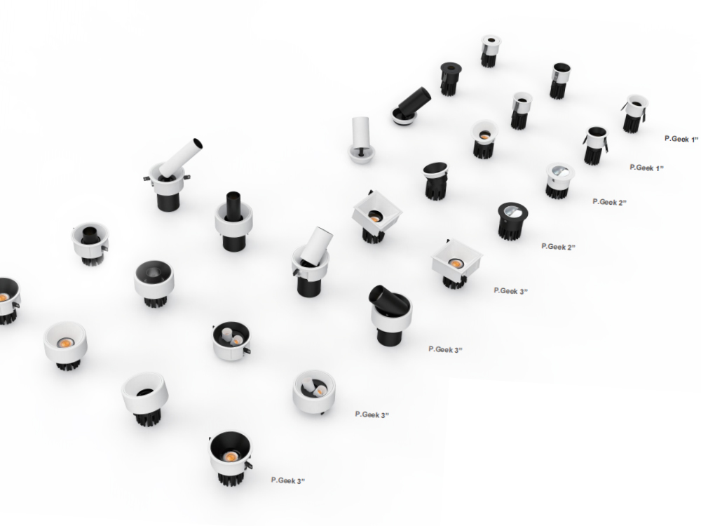 2 inch vs 3 inch recessed lighting comparison featuring XRZLux recessed spotlights for modern interiors
