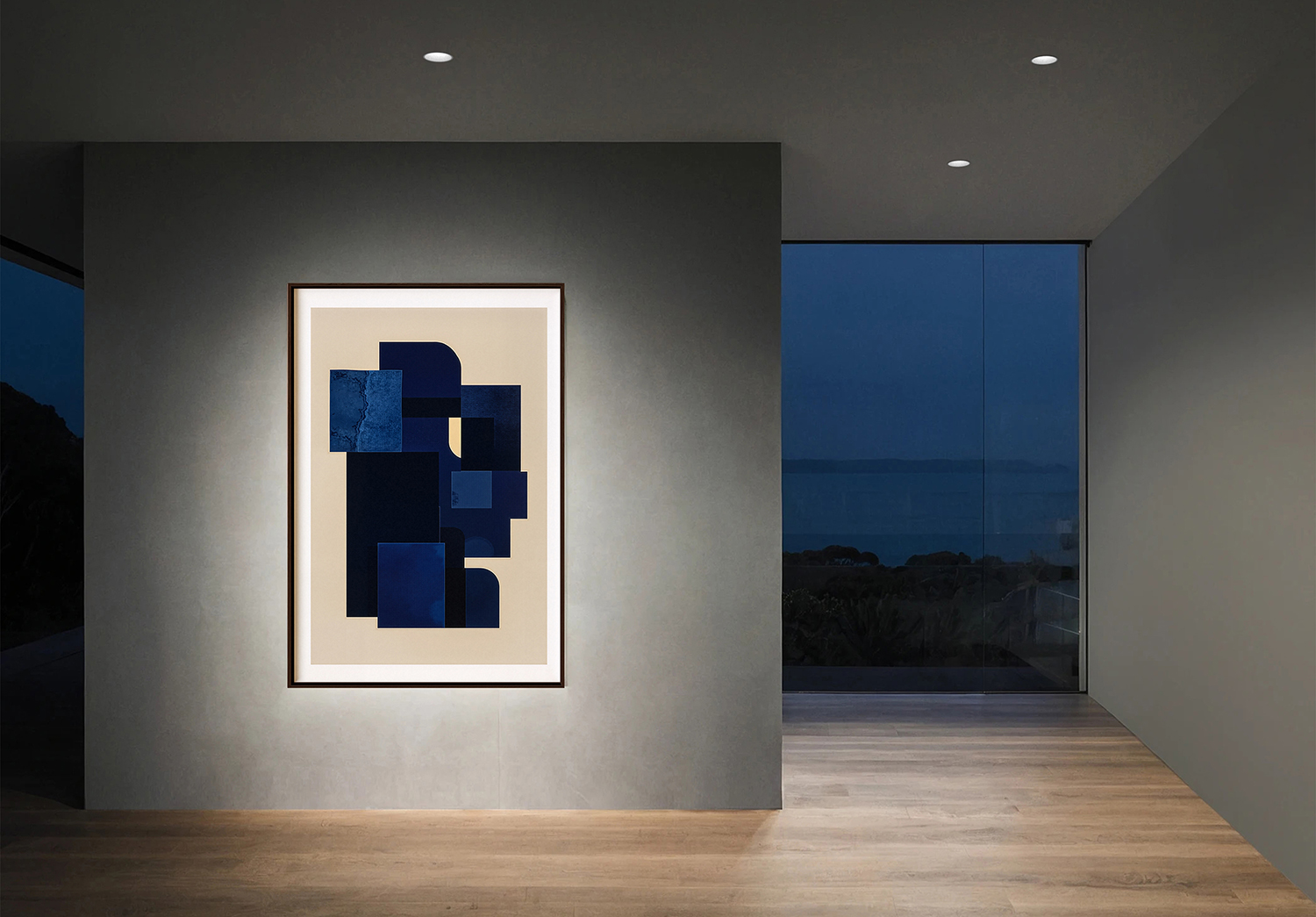 3 inch recessed adjustable downlight with sleek 4mm frame for architectural lighting and interior decoration