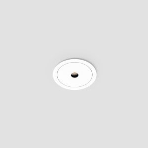 Minimalist small aperture spotlight for hallway, reading corner and premium residential lighting projects